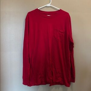 Lands' End Rich Red Super-T Shirt